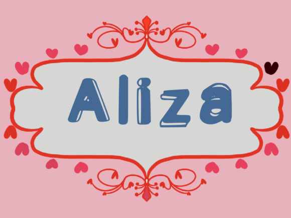 Aliza: The Bold Display Typeface for Modern Web Design