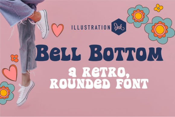 Bell Bottom: The Retro Display Font for Bold Branding