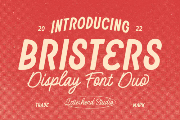 Brister: The Vintage Duo Font for Handmade Branding