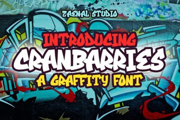 Cranbarries Font for Handmade Creations and Branding
