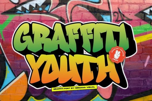 Graffiti Youth Font for Bold Creative Projects