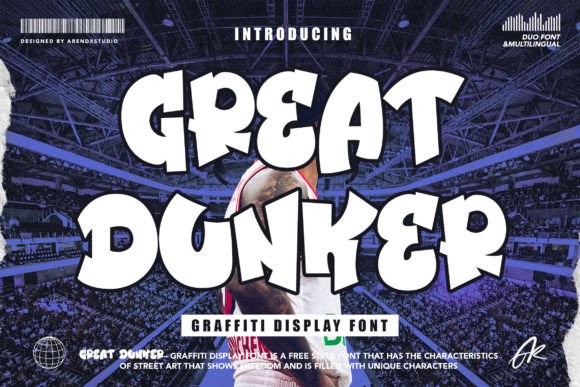 Great Dunker: The Ultimate Display Font for Bold Branding