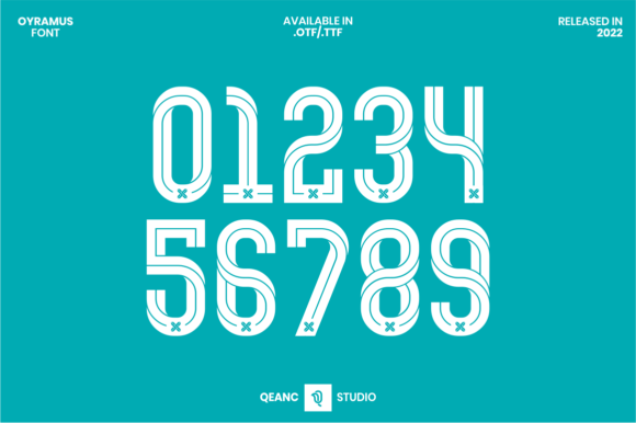 Oyramus: A Modern Display Font for Editorial and Brand Design