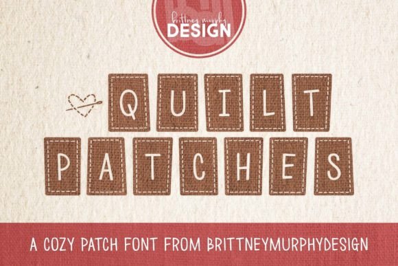 Quilt Patches: A Cozy Typeface for Farmhouse Branding