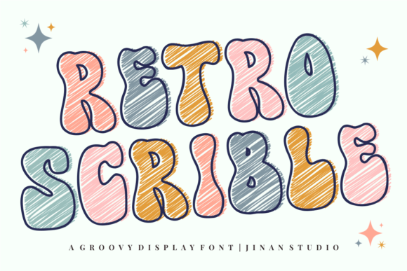 Retro Scrible Font for Bold Campaign Design