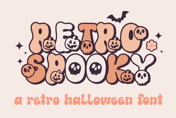 Retro Spooky: The Dramatic Halloween Display Font for Bold Branding