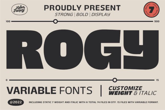 Rogy Font for Eye-Catching Campaign Designs