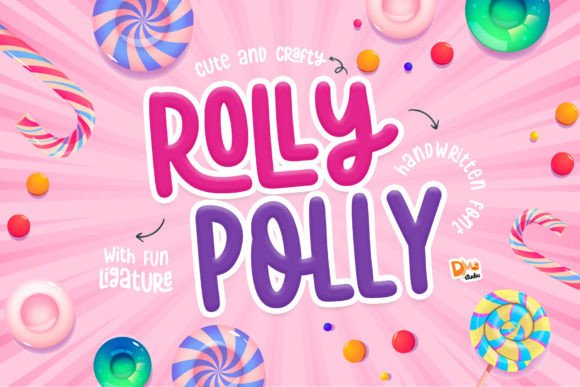 Rolly Polly: The Playful Display Font for Creative Projects