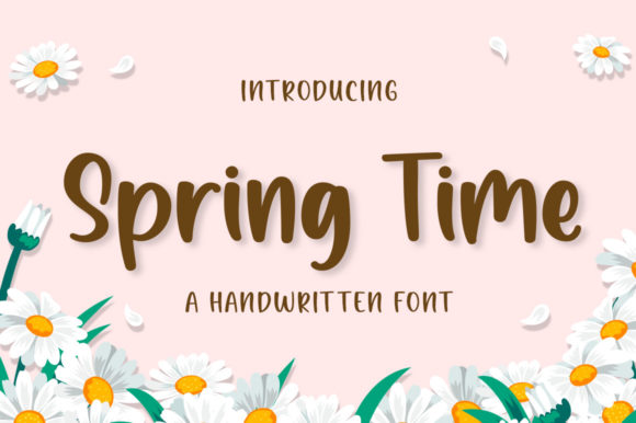 Spring Time: A Display Font for Editorial and Creative Projects