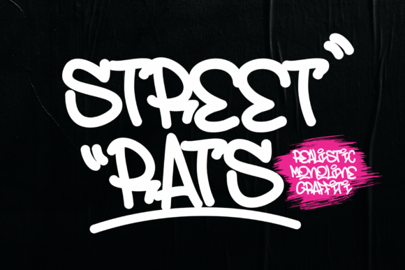 Street Rats: The Urban Display Typeface for Modern Web Design