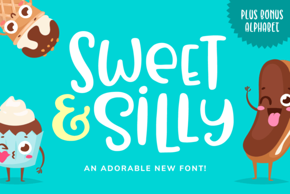 Sweet Silly: The Playful Display Typeface for Whimsical Branding