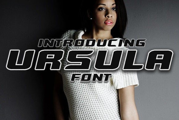 Ursula: The Striking Techno Typeface for Modern Web Design