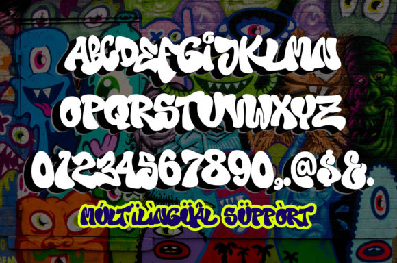 Wild Hustle Graffiti Font for Bold Editorial Design