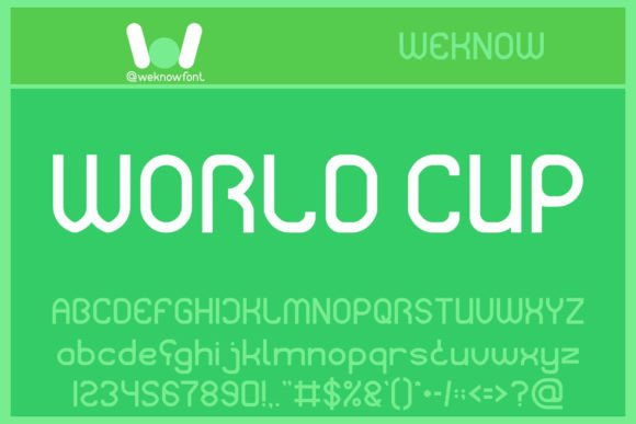 World Cup Font: A Modern Upgrade for Your Brand Identity
